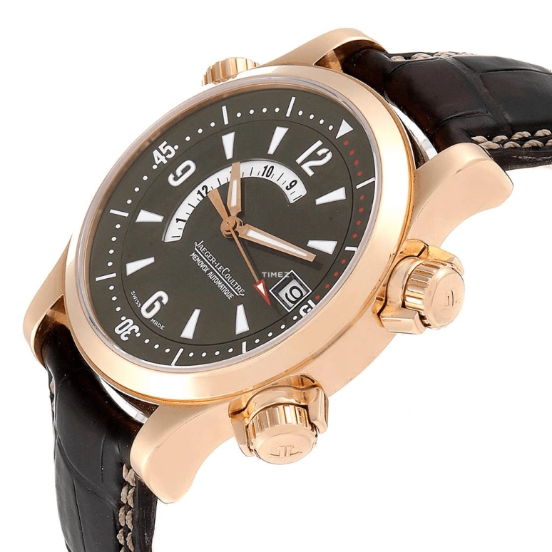 Jaeger-LeCoultre,Master 41.50mm,41.50mm,Rose Gold,Coffee,Brown,Automatic,Day,Sapphire,Crystal Glass,Q1702440