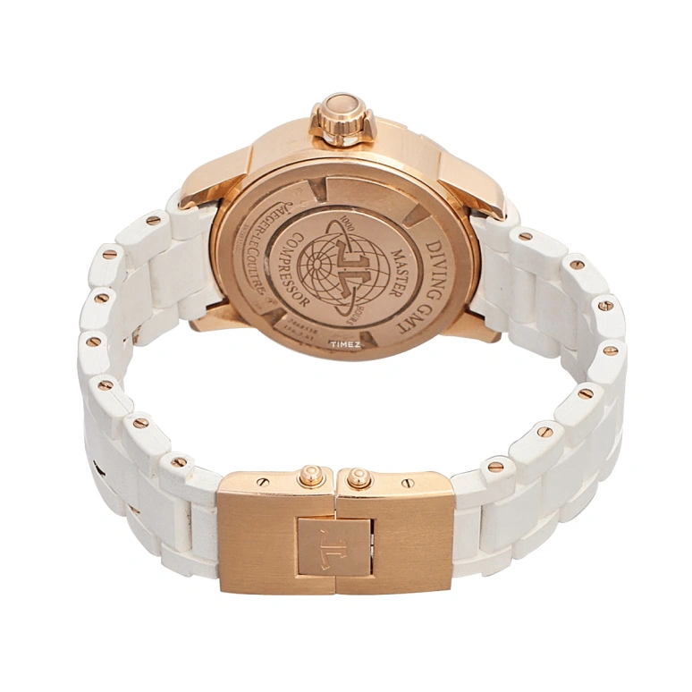 Jaeger-LeCoultre,Master 38mm,38mm,Rose Gold,Silver,Automatic,Day,Dule Time,Q1892720