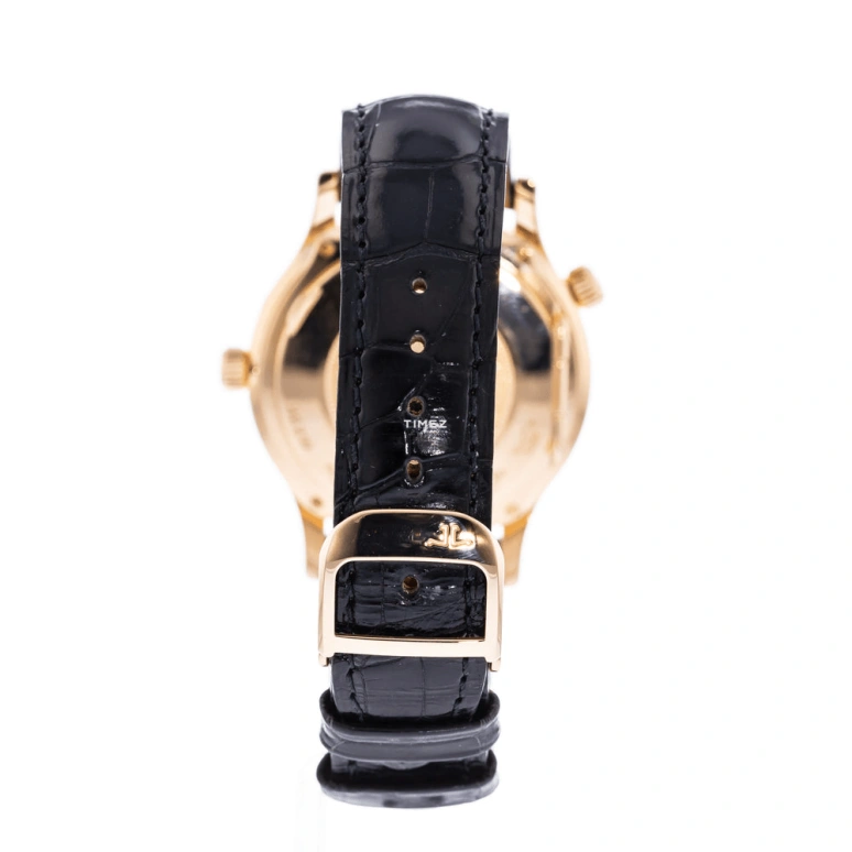 Jaeger-LeCoultre,Master 38mm,38mm,Rose Gold,White,Automatic,Day,Power Reserve Indicator,World Time,Q1422420