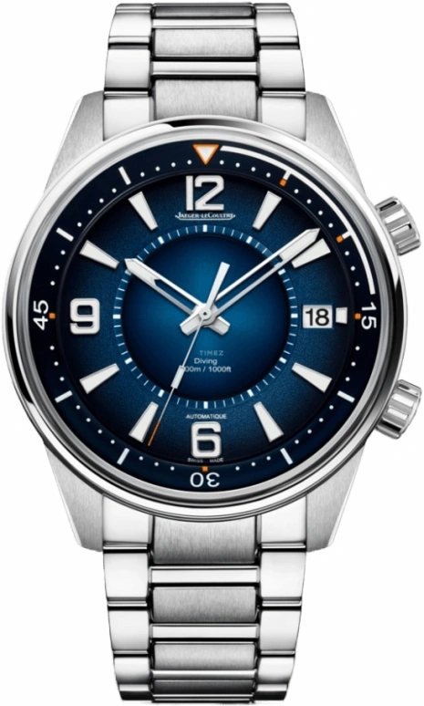 Jaeger-LeCoultre,Polaris 42mm,42mm,Stainless Steel,Blue,Automatic,Date,70hours,9068180