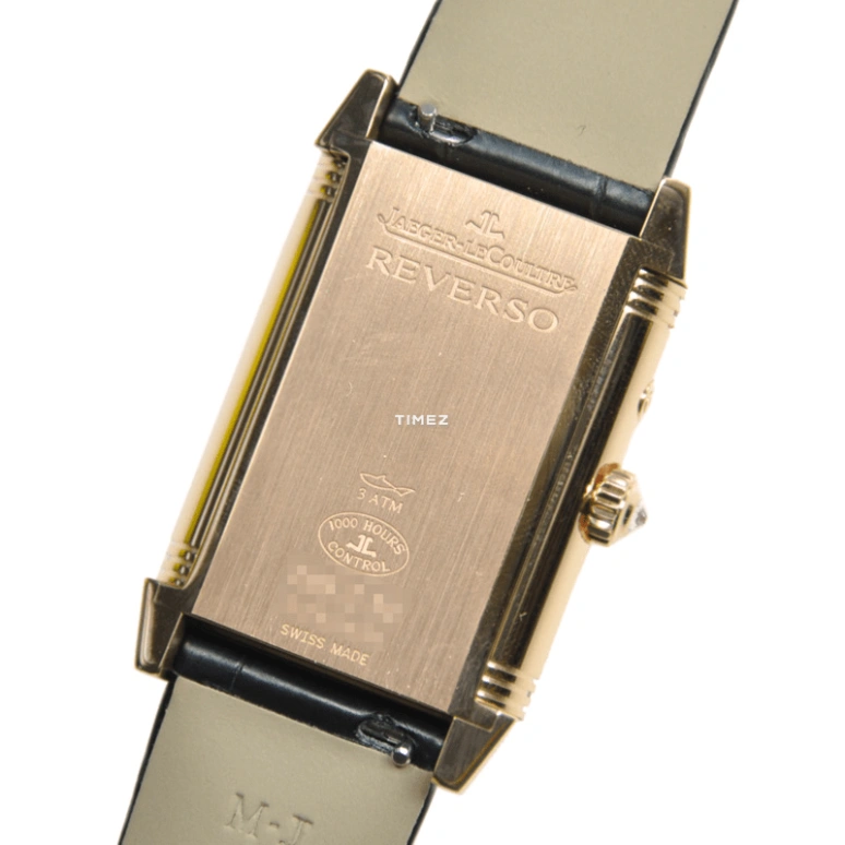 Jaeger-LeCoultre,Reverso 40.20x25mm,40.20x25mm,Rose Gold,Black,Silver,Handwound,42hours,In-house Caliber,Q2692424