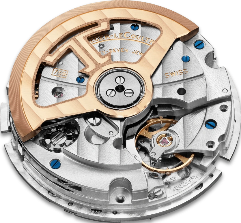 Jaeger-LeCoultre,Master 40mm,40mm,Rose Gold,Silver,Automatic,Chronograph,Moonphase,Month,Date,65hours,In-house Caliber,Q4132530