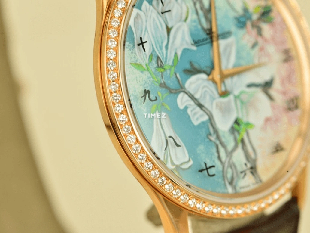 Jaeger-LeCoultre,Master 38mm,38mm,Rose Gold,Multi-Color,Handwound,35hours,In-house Caliber,Q13424C2
