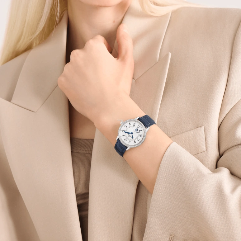 Jaeger-LeCoultre,Rendez-Vous 34mm,34mm,Stainless Steel,Silver,Automatic,Day / Night Indication,70hours,Q3448431