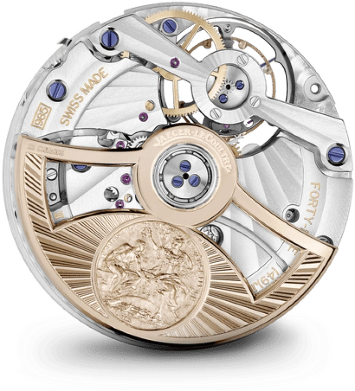Jaeger-LeCoultre,Master 42mm,42mm,Platinum,Black,Silver,Automatic,48hours,In-house Caliber,5046520