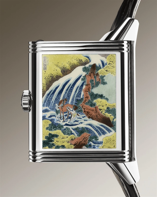Jaeger-LeCoultre,Reverso 45.60x27.40mm,45.60x27.40mm,White Gold,Multi-Color,Green,Handwound,45hours,In-house Caliber,Q39334T4