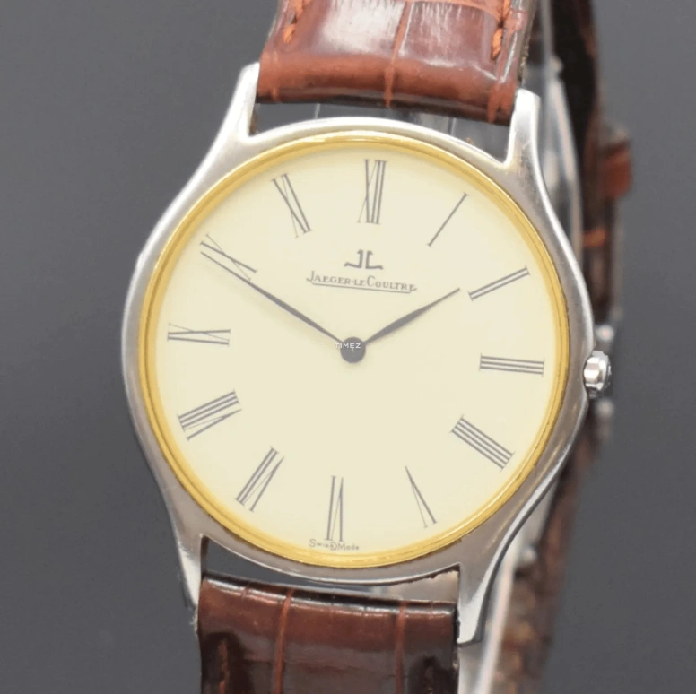 Jaeger-LeCoultre,Other 33mm,33mm,Stainless Steel,Cream white,Quartz,Sapphire,Round,140,140.112.5