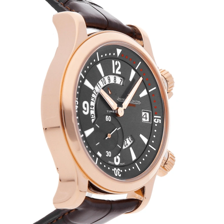 Jaeger-LeCoultre,Master 41.50mm,41.50mm,Rose Gold,Black,Automatic,Day,Dule Time,Q1732440