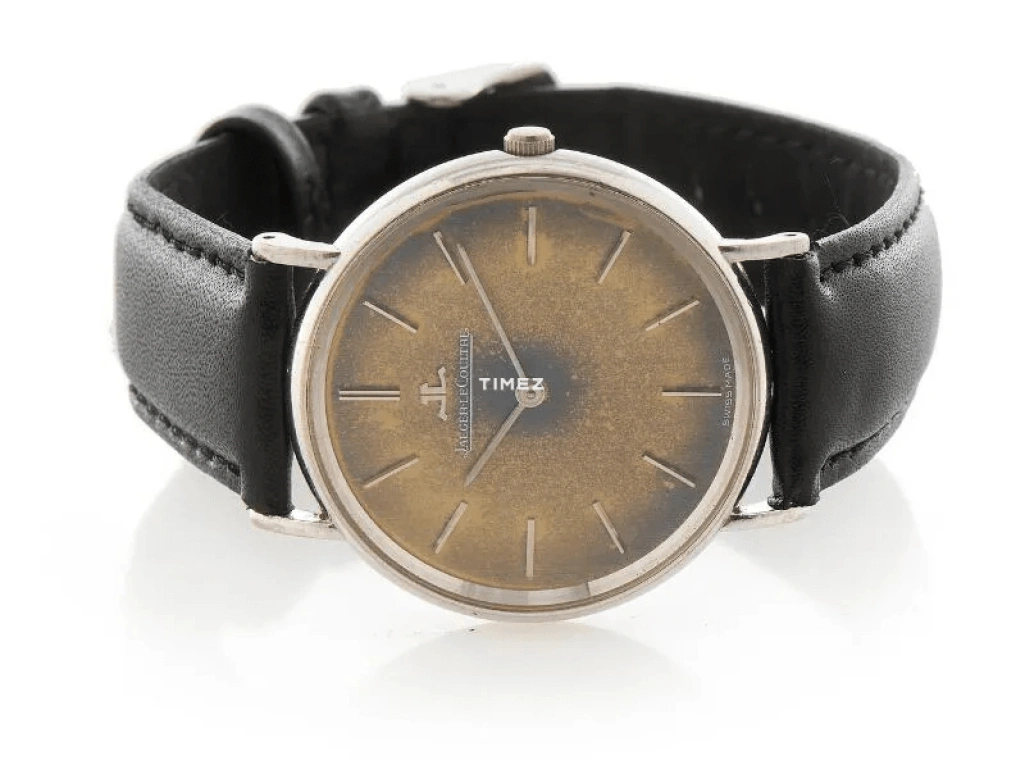 Jaeger-LeCoultre,Other 34mm,34mm,White Gold,Champagne,Handwound,Sapphire,Round,912322