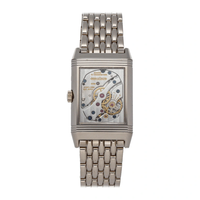 Jaeger-LeCoultre,Reverso 42x26mm,42x26mm,White Gold,Black,Automatic,Moonphase,Power Reserve Indicator,Day / Night Indication,Q2753170