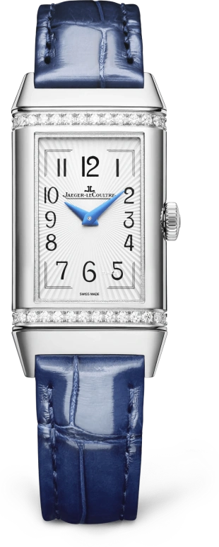 Jaeger-LeCoultre,Reverso 40.10x20mm,40.10x20mm,Stainless Steel,White,Handwound,38hours,In-house Caliber,Q334818J