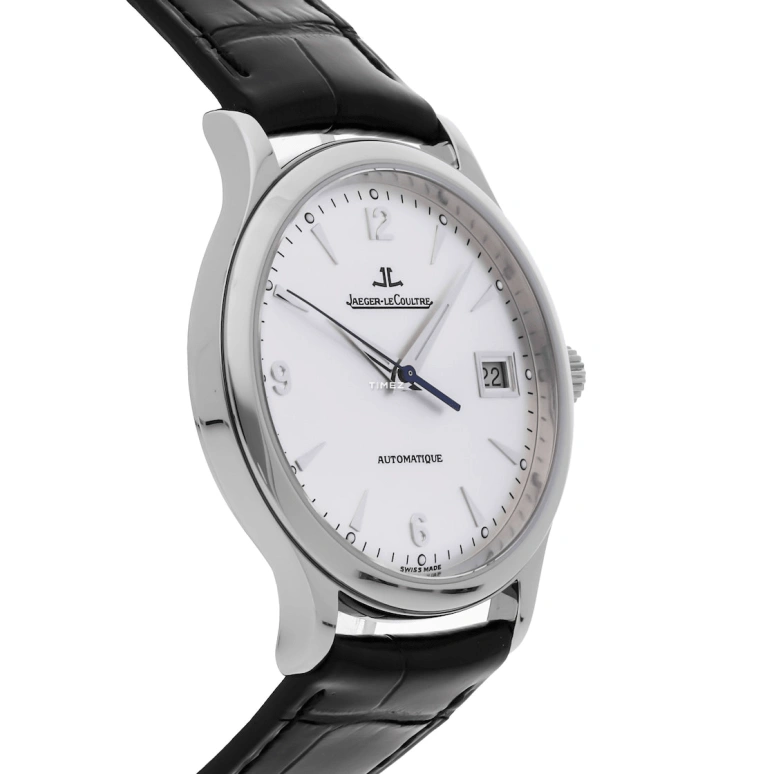 Jaeger-LeCoultre,Master 37mm,37mm,Stainless Steel,White,Automatic,Day,In-house Caliber,Q1408420
