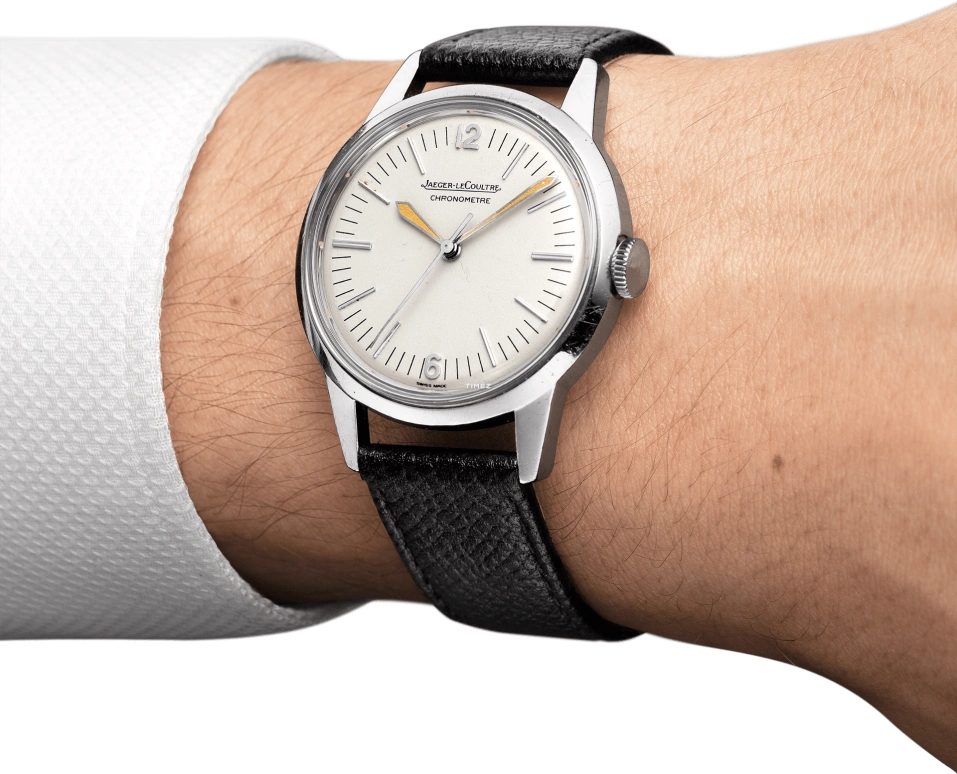 Jaeger-LeCoultre,Geophysic 40mm,40mm,Stainless Steel,White,Handwound,Round,Silver,QVE16801
