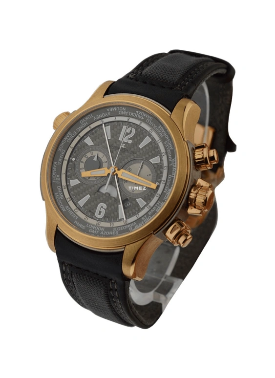 Jaeger-LeCoultre,Master 46mm,46mm,Rose Gold,Black,Automatic,Chronograph,Day,World Time,Q1762451