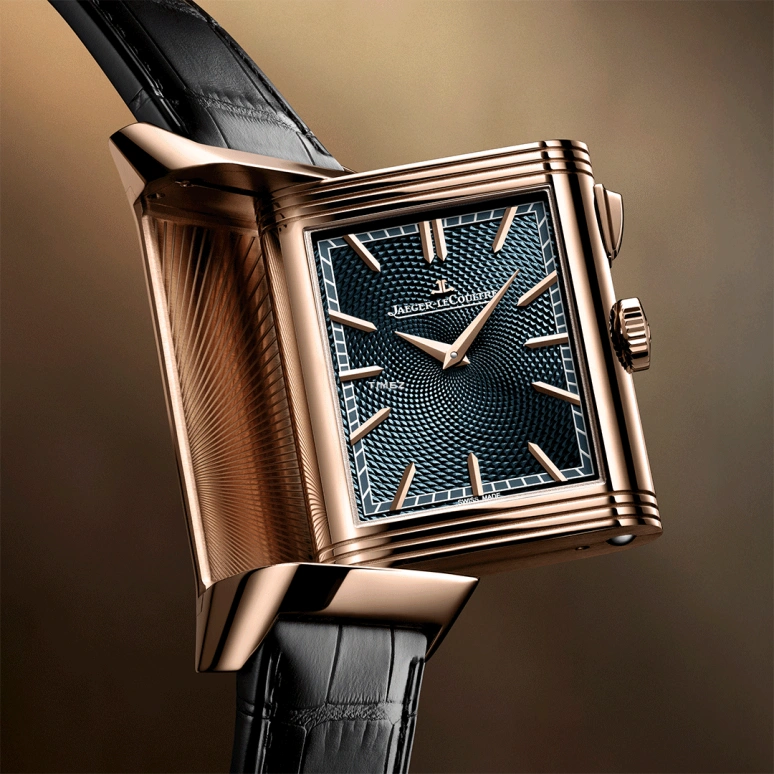 Jaeger-LeCoultre,Reverso 51.10x31mm,51.10x31mm,Rose Gold,Silver,Skeleton,Blue,Handwound,Minute Repeater,48hours,Q7122480