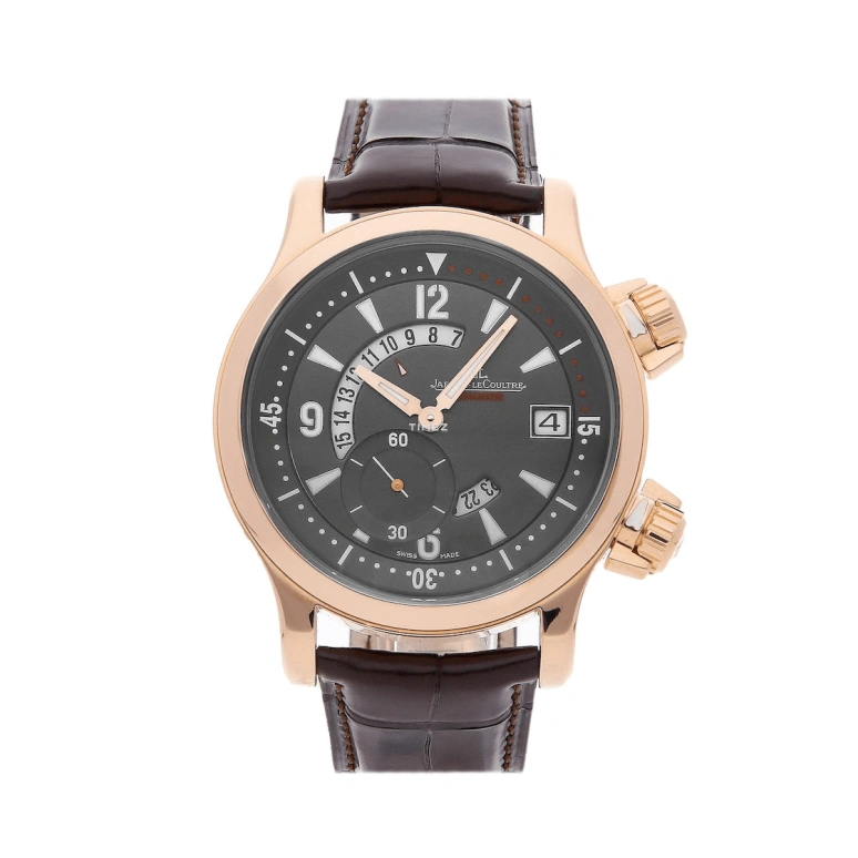 Jaeger-LeCoultre,Master 41.50mm,41.50mm,Rose Gold,Black,Automatic,Day,Dule Time,Q1732440
