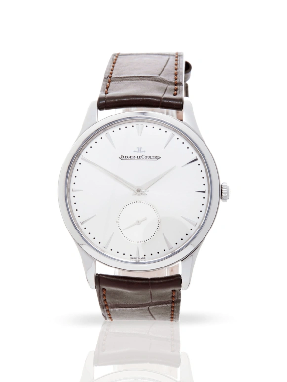 Jaeger-LeCoultre,Master 40mm,40mm,Stainless Steel,Silver,Automatic,43hours,In-house Caliber,Q1358420