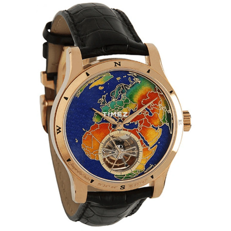 Jaeger-LeCoultre,Master 43mm,43mm,Rose Gold,Multi-Color,Blue,Automatic,Tourbillon,38hours,Q1652421