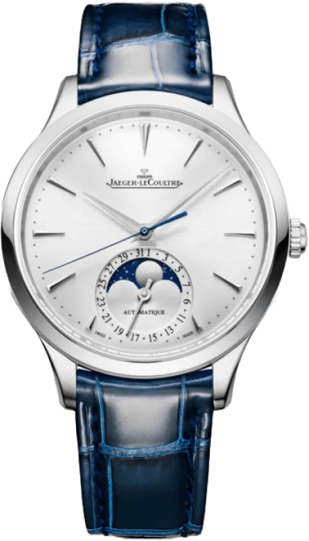 Jaeger-LeCoultre,Master 36mm,36mm,Stainless Steel,Silver,Automatic,Moonphase,Day,Q124842J