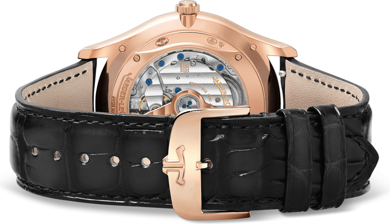 Jaeger-LeCoultre,Master Ultra Thin 39mm,39mm,Rose Gold,Cream,Automatic,Moonphase,Perpetual Calendar,Annual Calendar,Month,38hours,In-house Caliber,Q1142510
