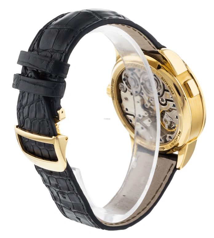 Jaeger-LeCoultre,Duomètre 42mm,42mm,Yellow Gold,Beige,Yellow,Handwound,Chronograph,Moonphase,Day,Q6040420