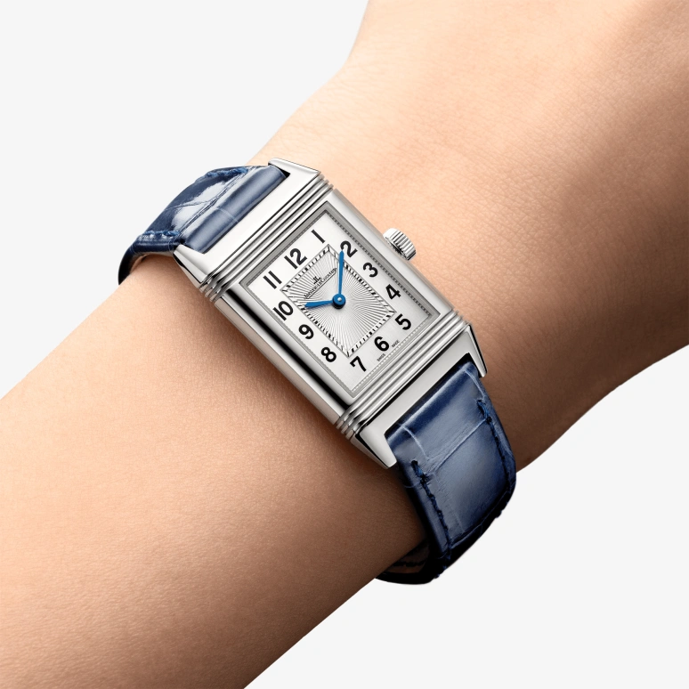 Jaeger-LeCoultre,Reverso 21mm,21mm,Stainless Steel,Silver,Handwound,38hours,In-house Caliber,Q2608440