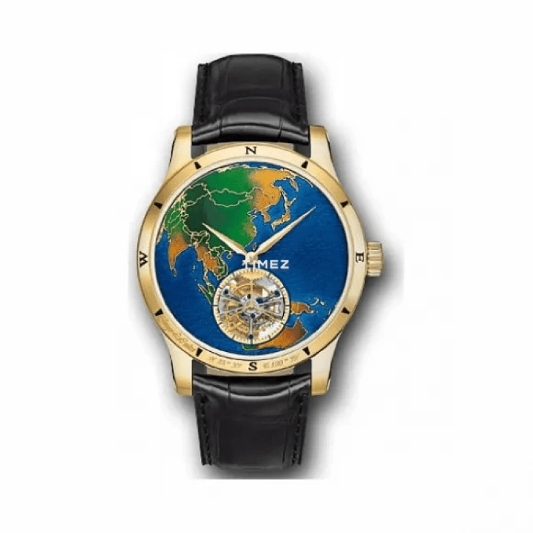 Jaeger-LeCoultre,Master 43mm,43mm,Yellow Gold,Blue,Multi-Color,Automatic,Tourbillon,38hours,Q1650402