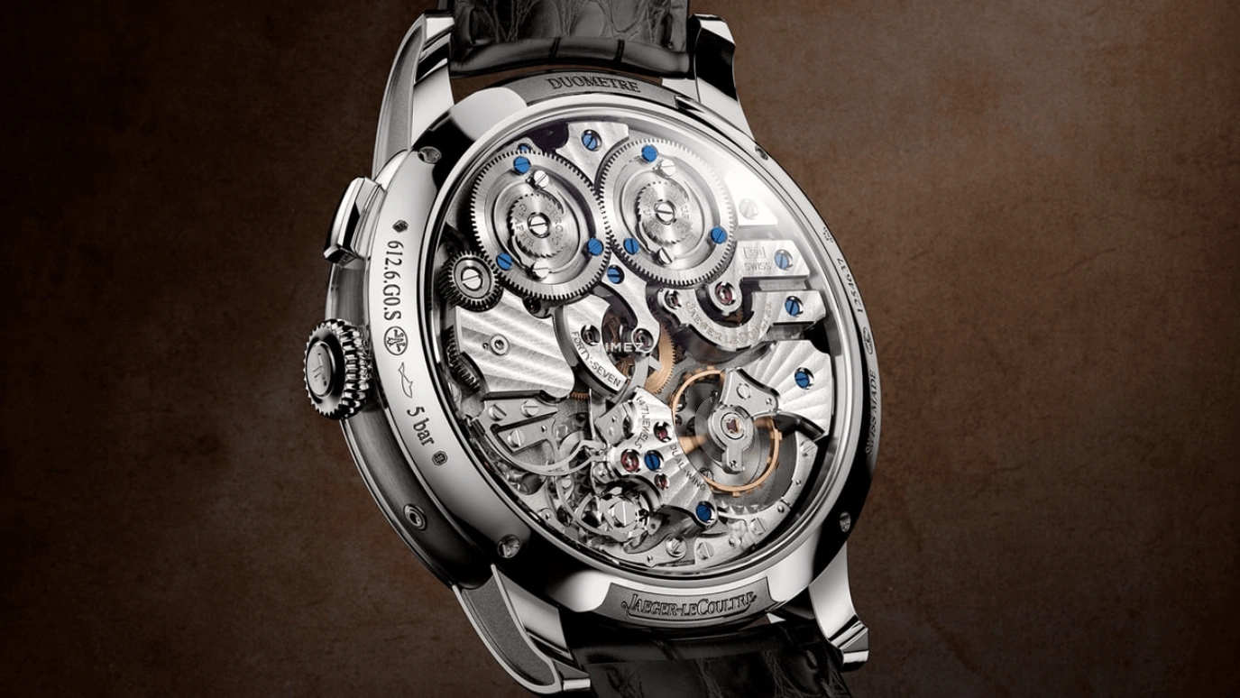 Jaeger-LeCoultre,Duomètre 42.50mm,42.50mm,Platinum,Copper,Handwound,Chronograph,Moonphase,Power Reserve Indicator,Day / Night Indication,Sapphire,Crystal Glass,Round,Q622656J