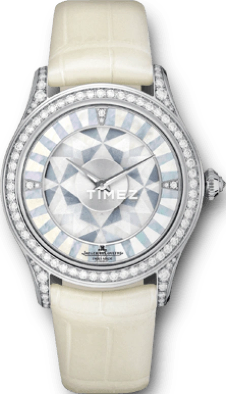 Jaeger-LeCoultre,Extraordinary 36.80mm,36.80mm,White Gold,White,Blue,Automatic,In-house Caliber,Sapphire,Crystal Glass,Q12034S8