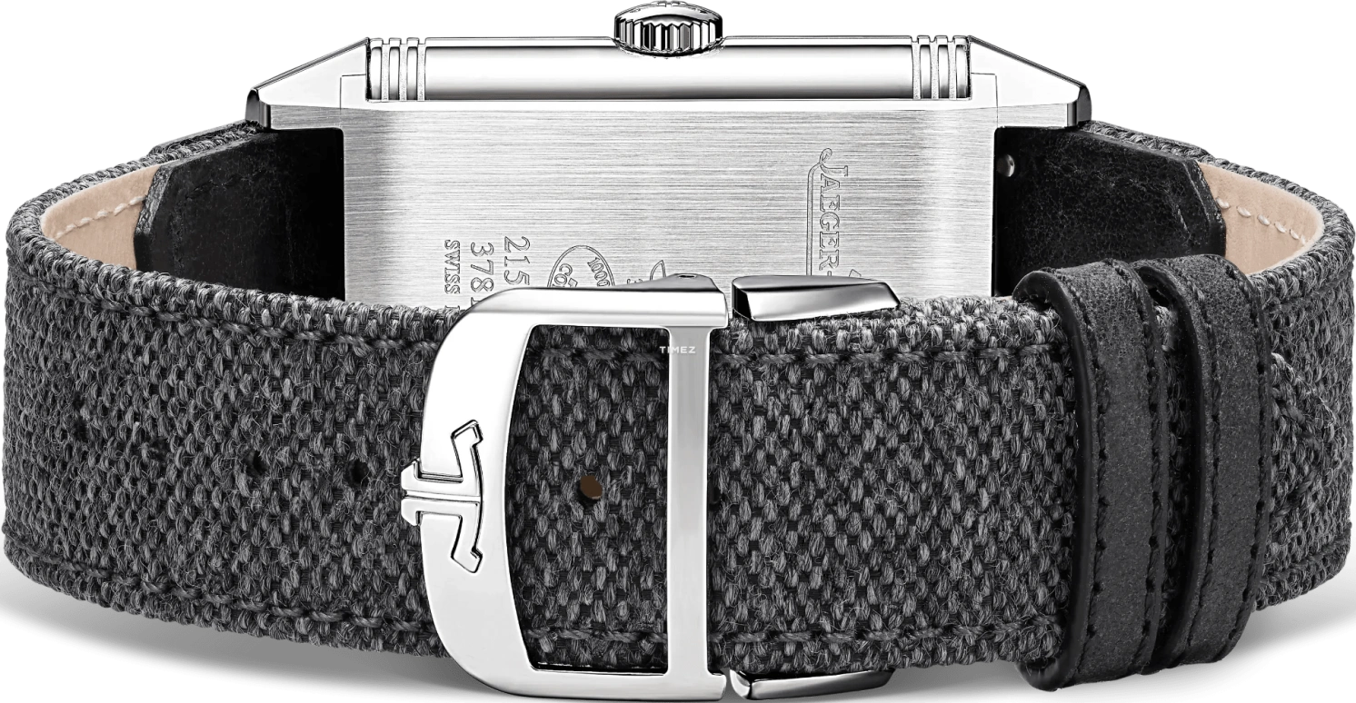 Jaeger-LeCoultre,Reverso 47x28.30mm,47x28.30mm,Stainless Steel,Black,Silver,Handwound,Dule Time,Day / Night Indication,Q398847J