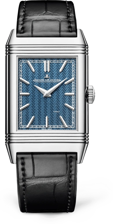 Jaeger-LeCoultre,Reverso 45.60x27.40mm,45.60x27.40mm,White Gold,Blue,Multi-Color,Handwound,45hours,In-house Caliber,Q39334C2