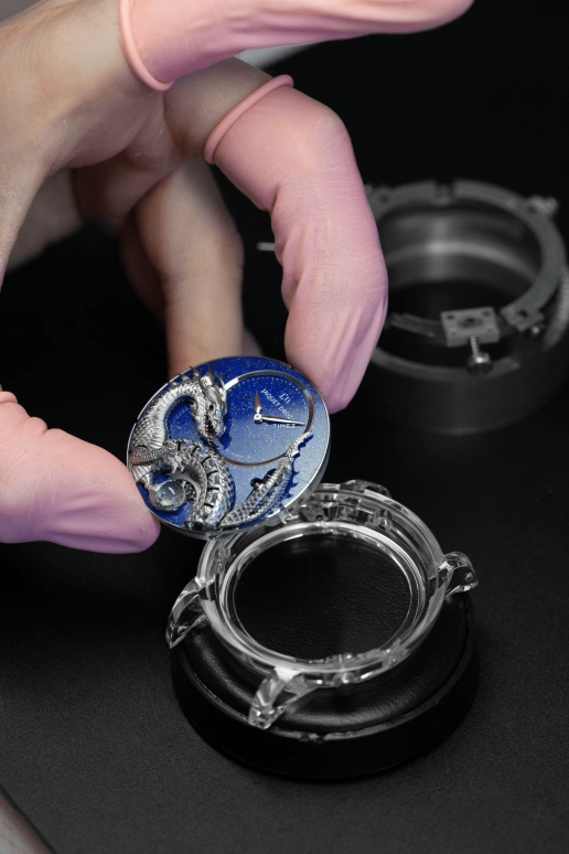 Jaquet Droz,Automata 45mm,45mm,Sapphire,Blue,Automatic,Round,J0327370021