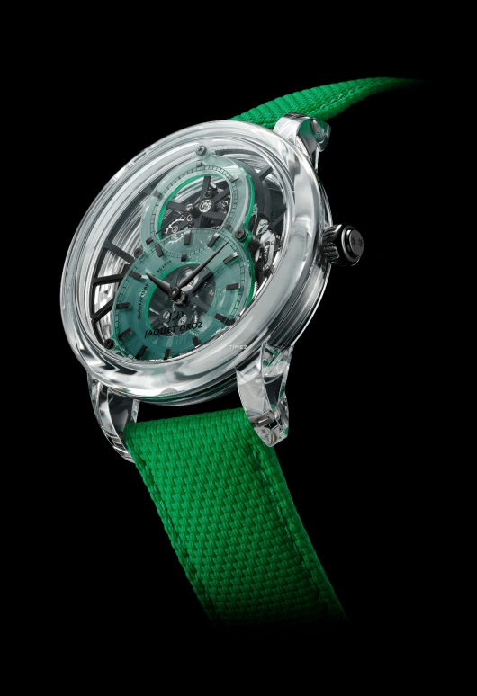 Jaquet Droz,Grande Seconde 42mm,42mm,Sapphire,Skeleton,Green,Automatic,Tourbillon,J0135270231