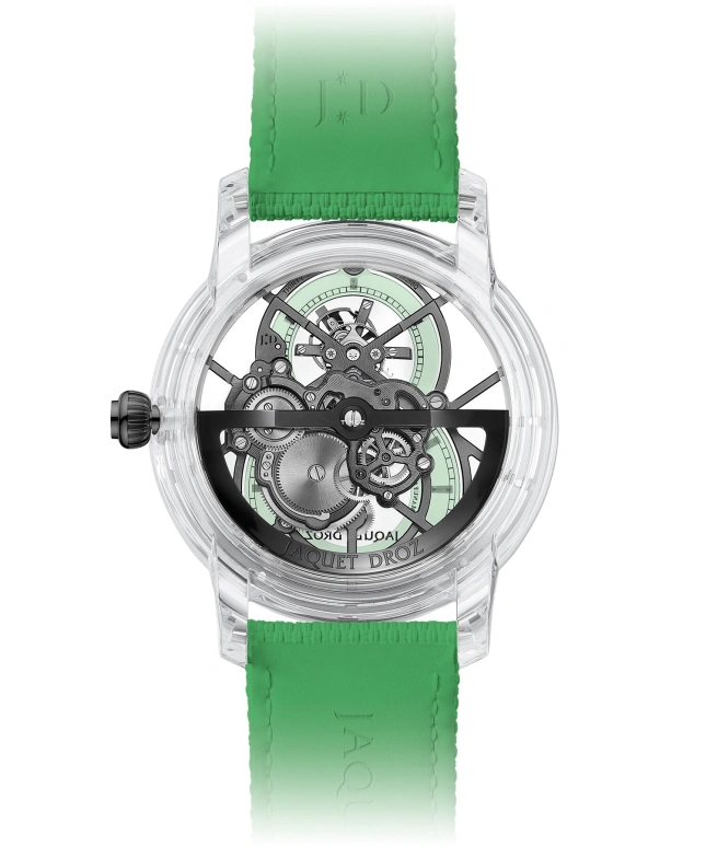 Jaquet Droz,Grande Seconde 42mm,42mm,Sapphire,Skeleton,Green,Automatic,Tourbillon,J0135270231