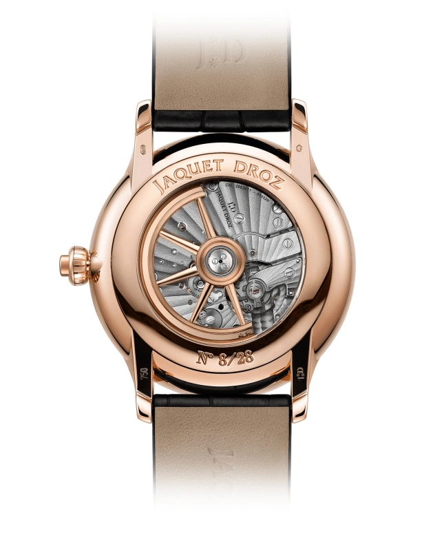 Jaquet Droz,Automata 43mm,43mm,Red Gold,Black,Rose Gold,Grey,Automatic,Sapphire,Round,J032533271