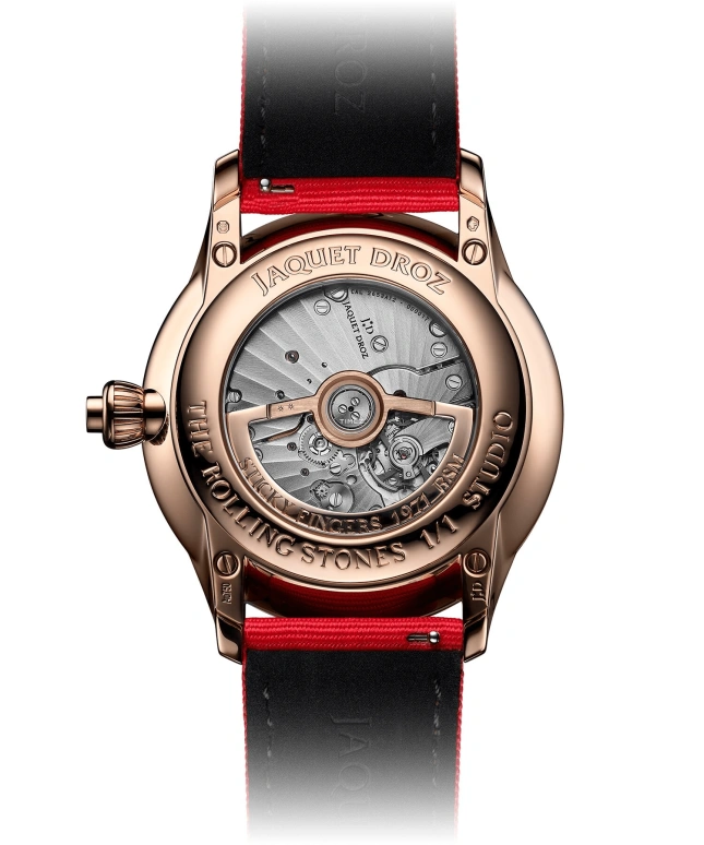 Jaquet Droz,Automata 43mm,43mm,Red Gold,Black,Automatic,Sapphire,Round,J0328330011