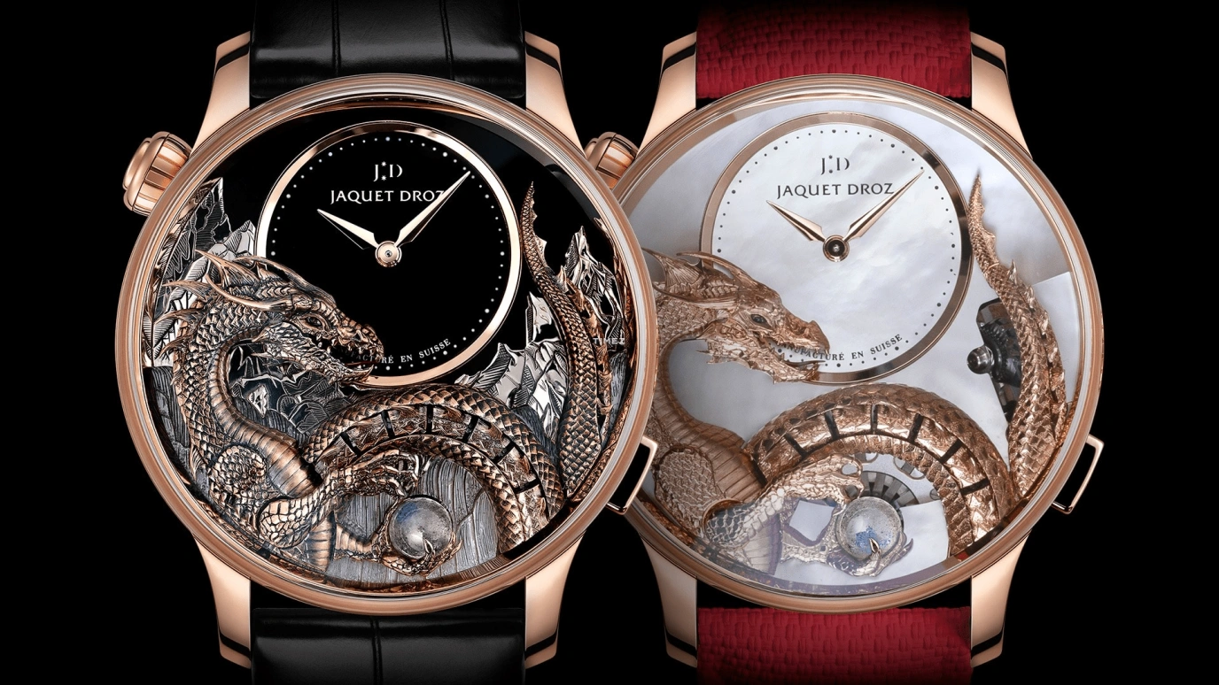 Jaquet Droz,Automata 43mm,43mm,Red Gold,Silver White,Rose Gold,Automatic,Sapphire,Round,J0327330031