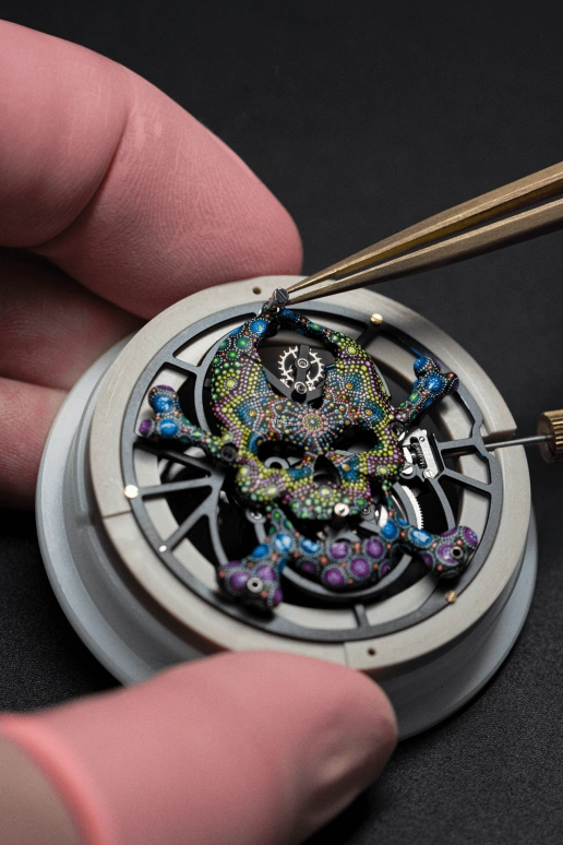 Jaquet Droz,Grande Seconde 42.30mm,42.30mm,Ceramic,Skeleton,Black,Automatic,Tourbillon,Sapphire,J0135250101