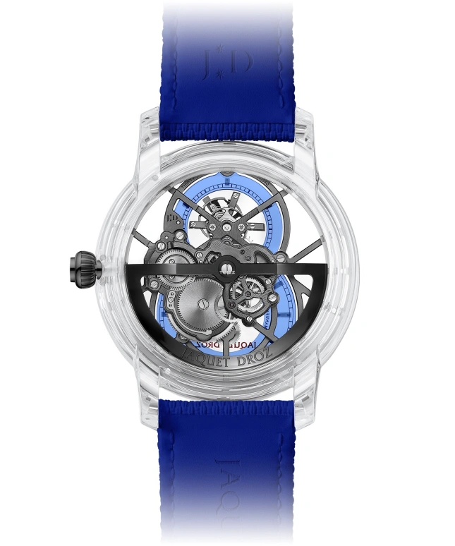 Jaquet Droz,Grande Seconde 42mm,42mm,Sapphire,Skeleton,Blue,Automatic,Tourbillon,J0135270061