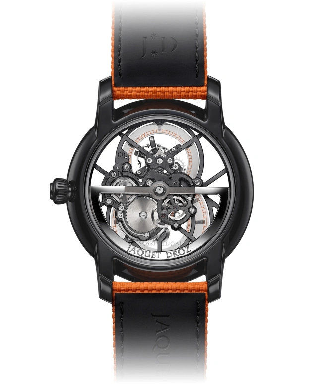 Jaquet Droz,Grande Seconde 42.30mm,42.30mm,Ceramic,Grey,Automatic,Tourbillon,Sapphire,J0135250061