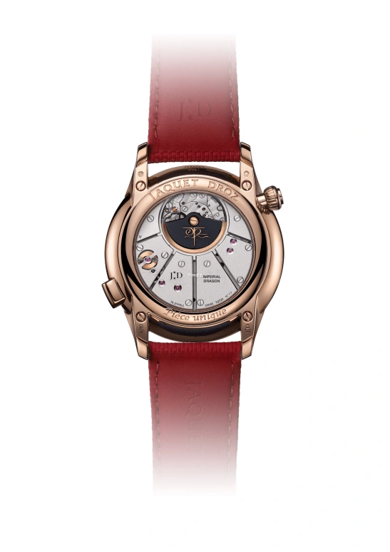 Jaquet Droz,Automata 43mm,43mm,Red Gold,Red,Gold,Automatic,Sapphire,Crystal Glass,Round,J0327330081