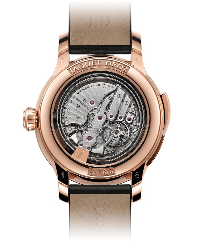 Jaquet Droz,Automata 47mm,47mm,Red Gold,Black,Multi-Color,Handwound,Minute Repeater,48hours,J031033211
