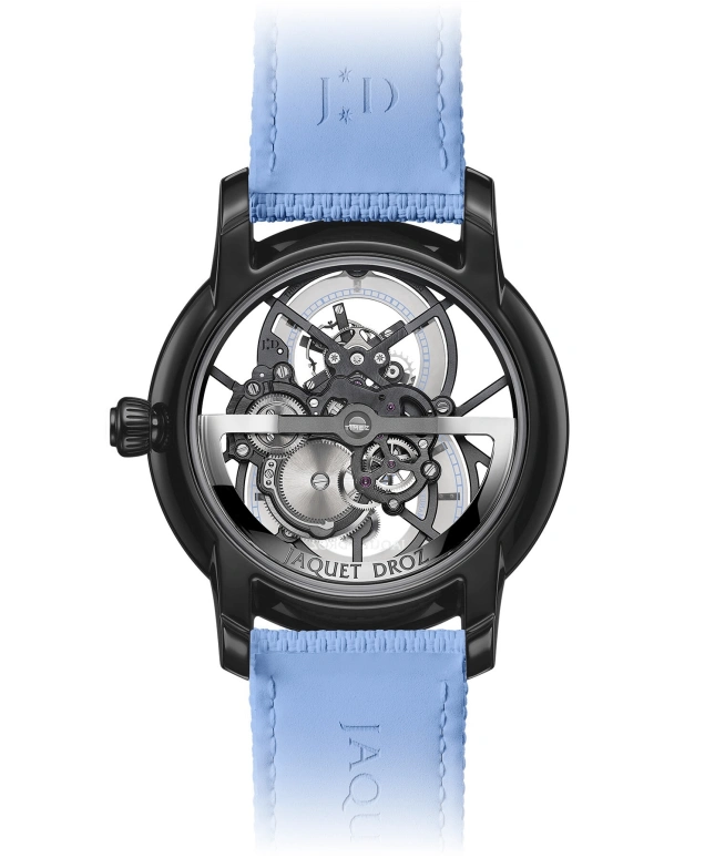 Jaquet Droz,Grande Seconde 42.30mm,42.30mm,Ceramic,Skeleton,Black,Automatic,Tourbillon,Sapphire,J0135250091