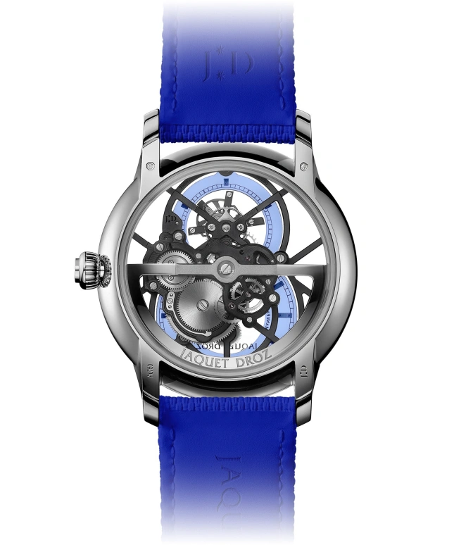 Jaquet Droz,Grande Seconde 41mm,41mm,White Gold,Skeleton,Automatic,Tourbillon,Sapphire,J0135240021
