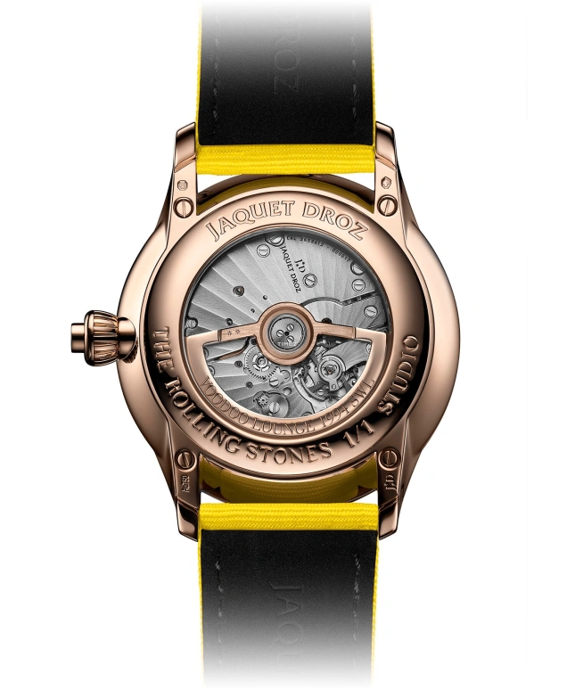 Jaquet Droz,Automata 43mm,43mm,Red Gold,Black,Multi-Color,Handwound,Sapphire,Round,J0328330151