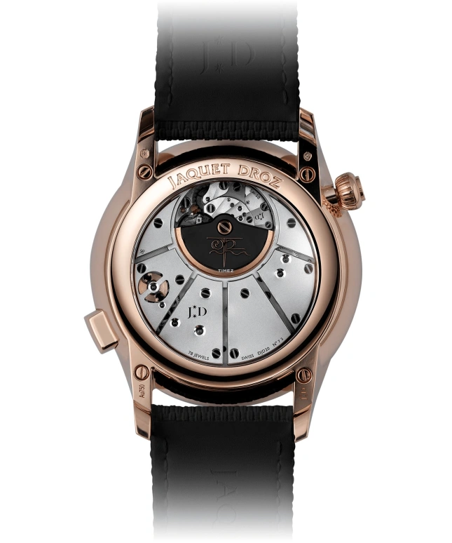 Jaquet Droz,Automata 43mm,43mm,Red Gold,Black,Automatic,Sapphire,Round,J0327330041