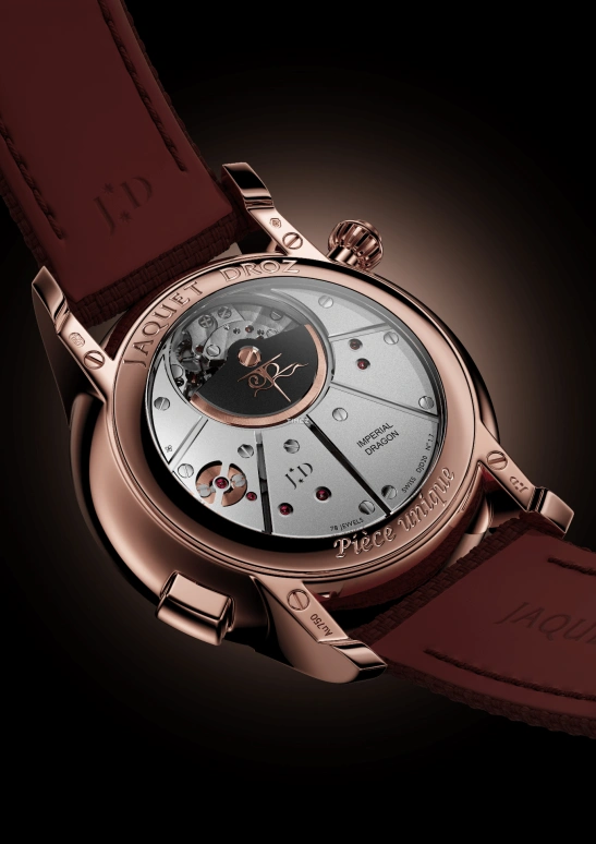 Jaquet Droz,Automata 43mm,43mm,Red Gold,Red,Gold,Automatic,Sapphire,Crystal Glass,Round,J0327330081