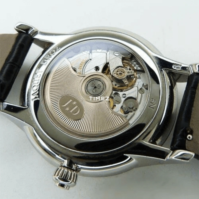 Jaquet Droz,Petite Heure Minute 39mm,39mm,Stainless Steel,Black,Automatic,Day,Round,J021010201