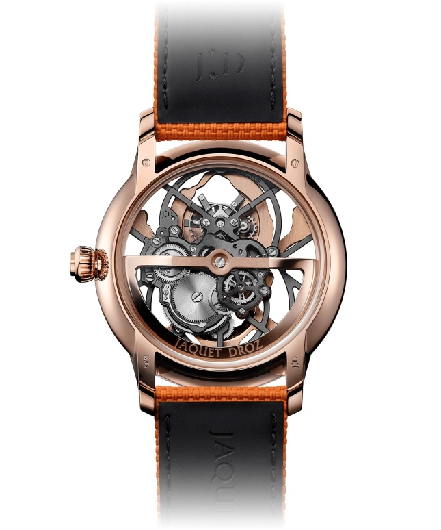 Jaquet Droz,Grande Seconde 41mm,41mm,Red Gold,Skeleton,Automatic,Tourbillon,Sapphire,J0135230011