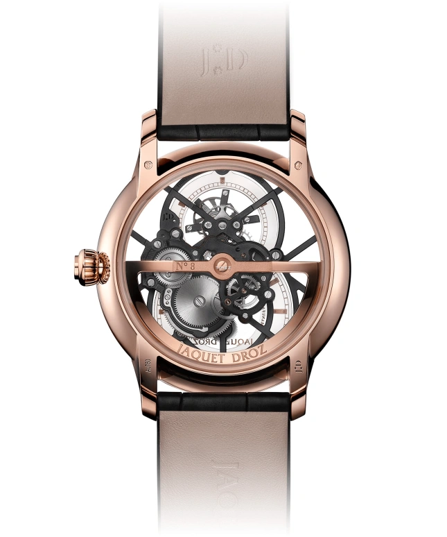 Jaquet Droz,Grande Seconde 41mm,41mm,Red Gold,Skeleton,Rose Gold,Automatic,Tourbillon,Sapphire,J013523242